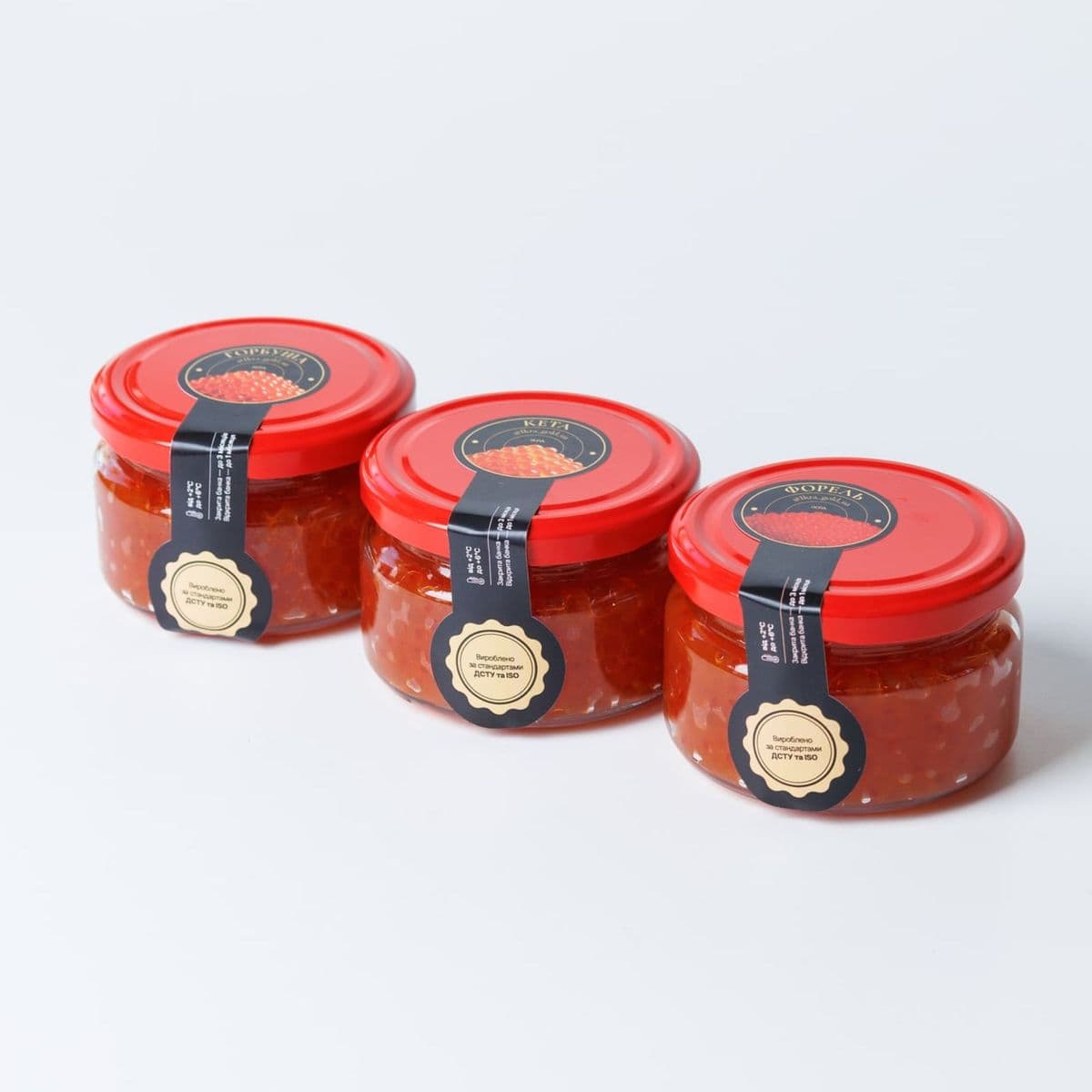 Горбуша – Кета – Форель по 250 г