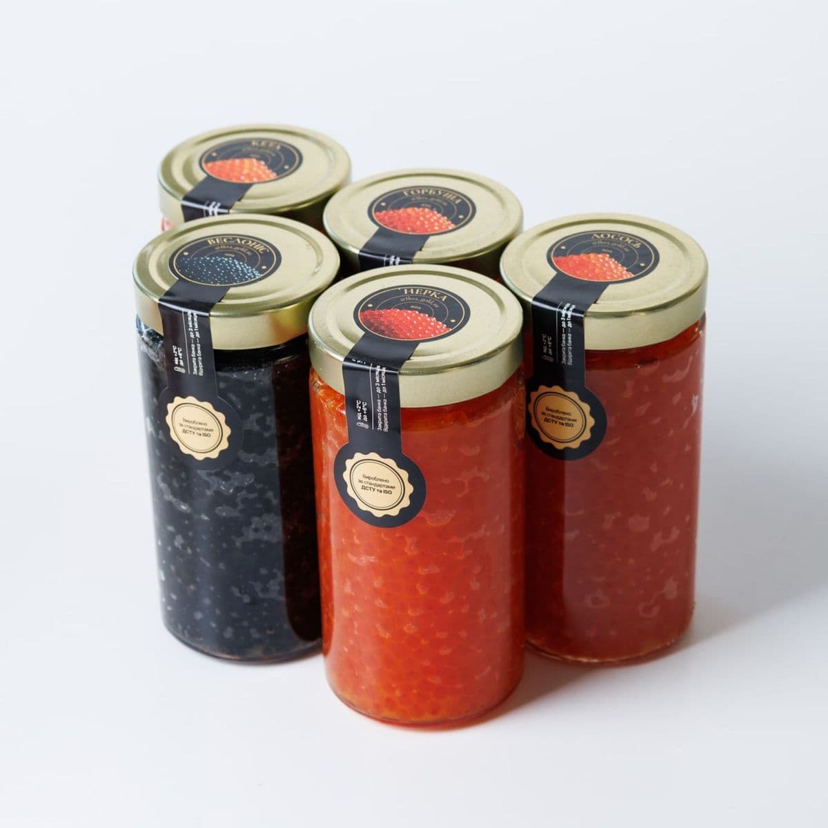 Кета-Горбуша-Лосось-Веслоніс-Нерка по 500 г